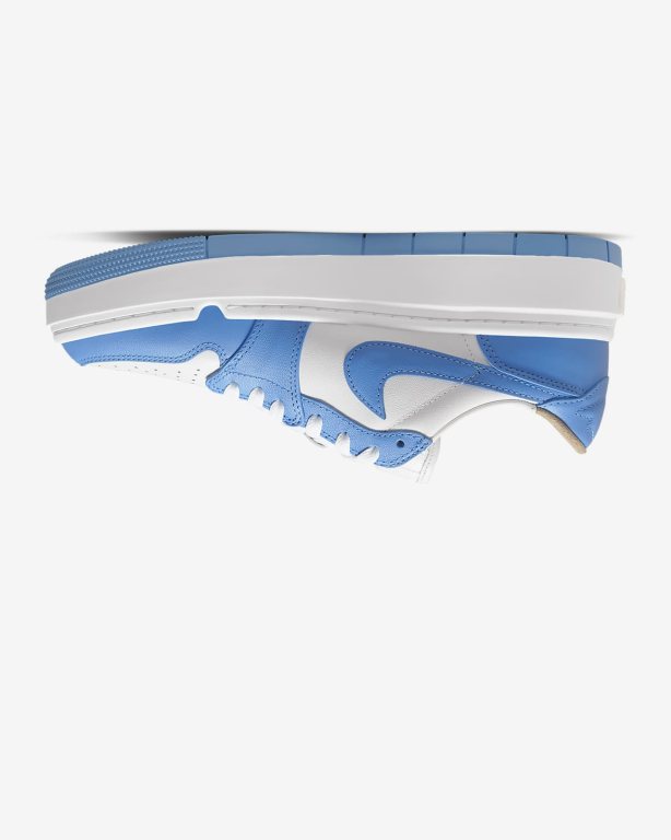 Nike Air 1 Elevate Low SE Kadın Ayakkabı White/White Black/Blue | YBITG8027