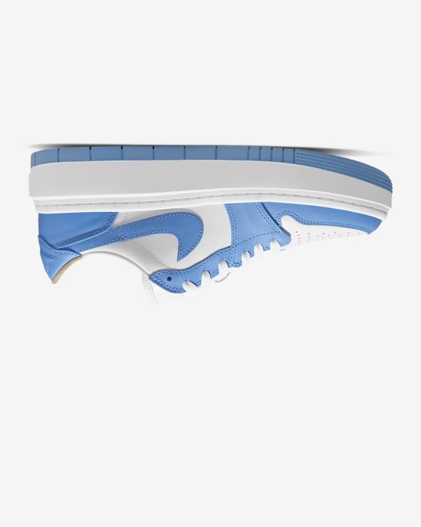 Nike Air 1 Elevate Low SE Kadın Ayakkabı White/White Black/Blue | YBITG8027