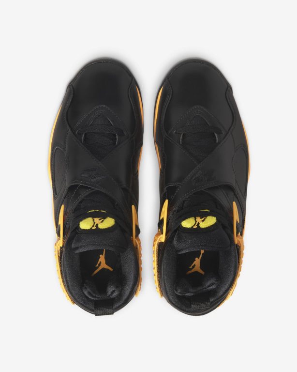 Nike Air 8 Retro Kadın Ayakkabı Black/Yellow | LEBUH0253