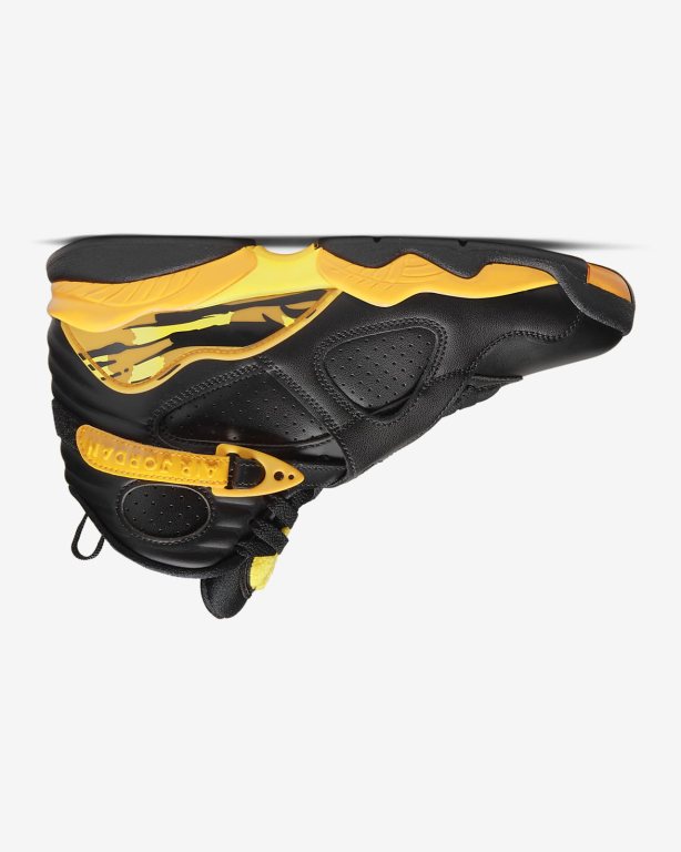 Nike Air 8 Retro Kadın Ayakkabı Black/Yellow | LEBUH0253