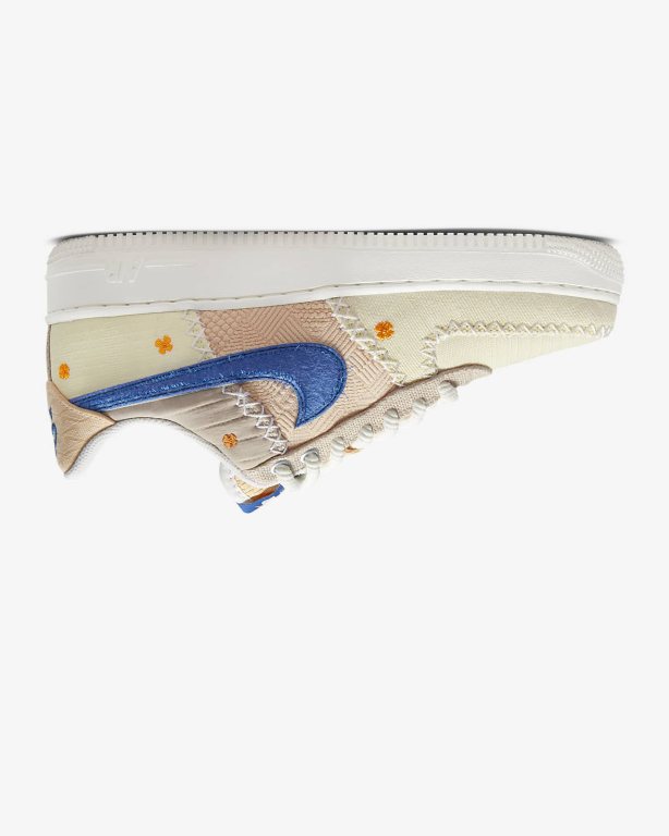 Nike Air Force 1 \'07 Premium Kadın Ayakkabı Beyaz Mavi | PBDKJ6982