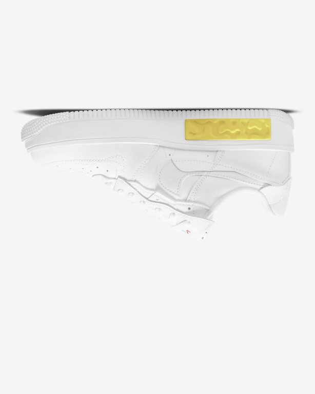 Nike Air Force 1 Fontanka Kadın Ayakkabı White/Yellow/White | VSEFY0458