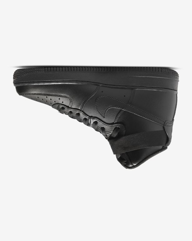 Nike Air Force 1 High Kadın Ayakkabı Black/Black/Black/Black | UDQHS1078