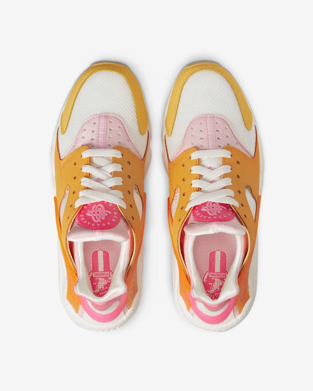 Nike Air Huarache Kadın Ayakkabı White/Pink/Pink | MJHPL0786