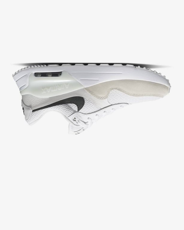 Nike Air Max SYSTM Kadın Ayakkabı White/White/Black | IJEHY5246