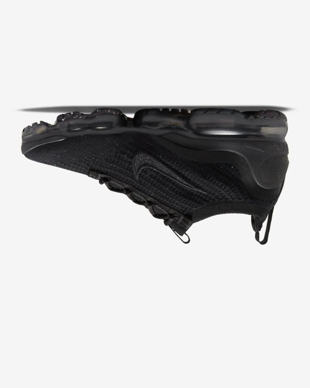 Nike Air VaporMax 2021 Flyknit Kadın Ayakkabı Black/Metal Silver/Black | IOXHT8176