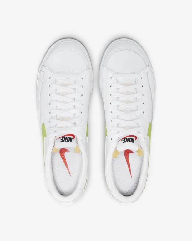 Nike Blazer Low Platform Kadın Ayakkabı Limon | WAGHK5231