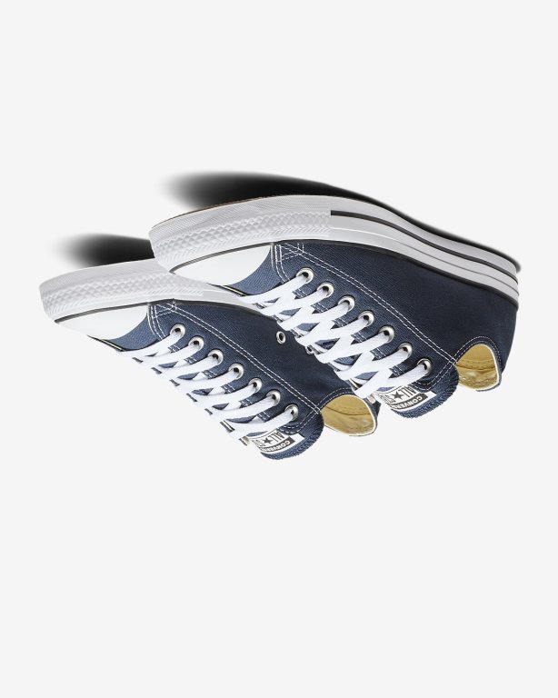 Nike Chuck Taylor All Star Low Top Kadın Ayakkabı Lacivert | ZUQAC0781