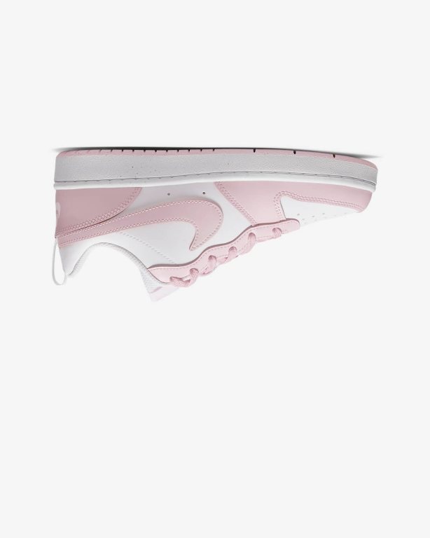 Nike Court Borough Low 2 SE Kiz Çocuk Koşu Ayakkabısı White/Pink | CBHNX4312