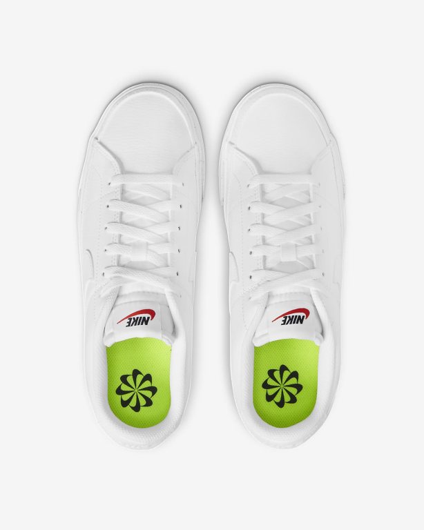 Nike Court Legacy Next Nature Kadın Ayakkabı White/Black/White | CNIPJ5034