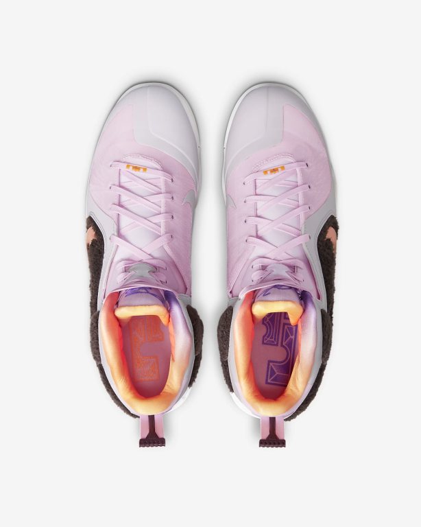 Nike LeBron IX Erkek Ayakkabı Pink/Brown/White/Multicolor | ARLIK7305