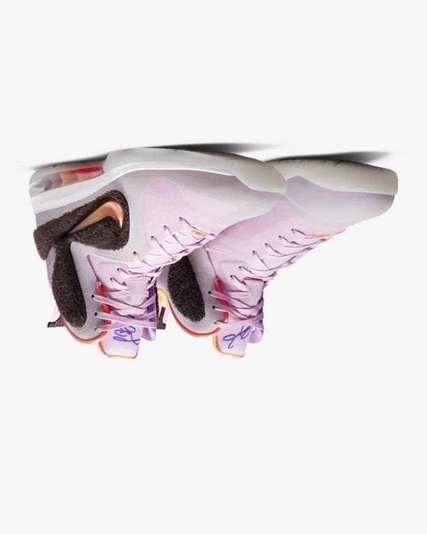 Nike LeBron IX Erkek Ayakkabı Pink/Brown/White/Multicolor | ARLIK7305