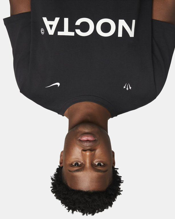 Nike NOCTA Erkek Üstler Siyah | IQSWG8059