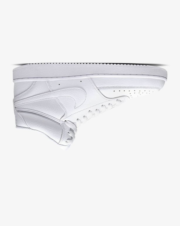 Nike NikeCourt Vision Mid Cut Kadın Ayakkabı White/White/White | DTSNZ3420