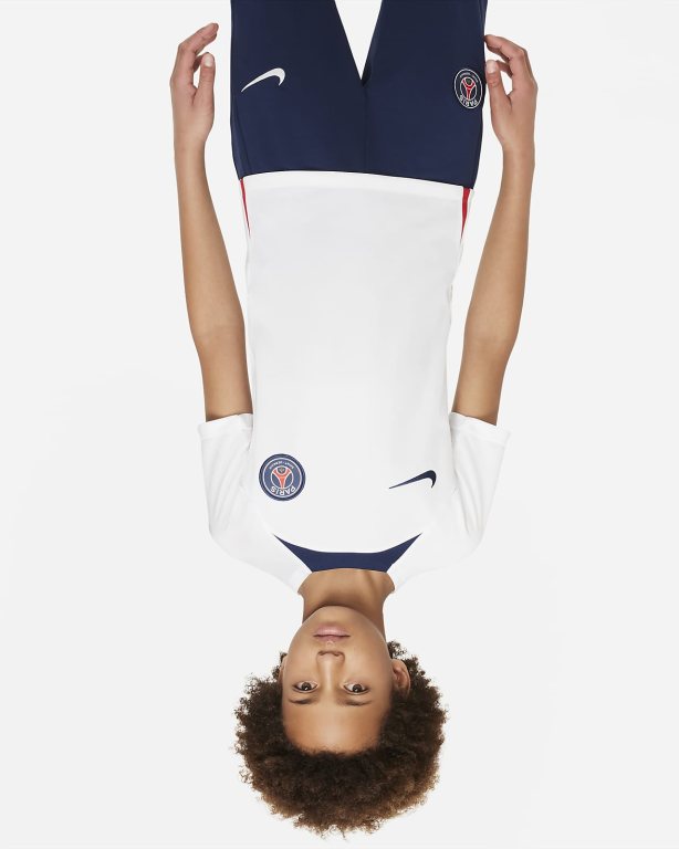 Nike Paris Saint-Germain Strike Erkek Çocuk Üstler White/Navy/Red/Navy | XRJKD7284