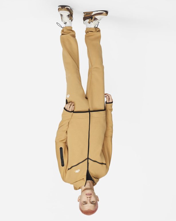 Nike Sportswear Tech Fleece Erkek Pantolon Altın | WASTE4680