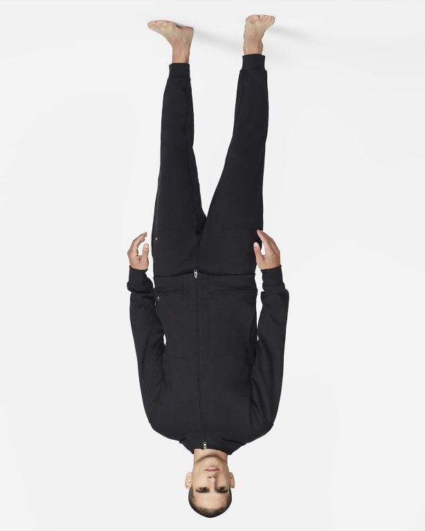 Nike Yoga Dri-FIT Erkek Pantolon Siyah | QYWXO5306