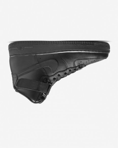 Nike Air Force 1 High Kadın Ayakkabı Black/Black/Black/Black | UDQHS1078