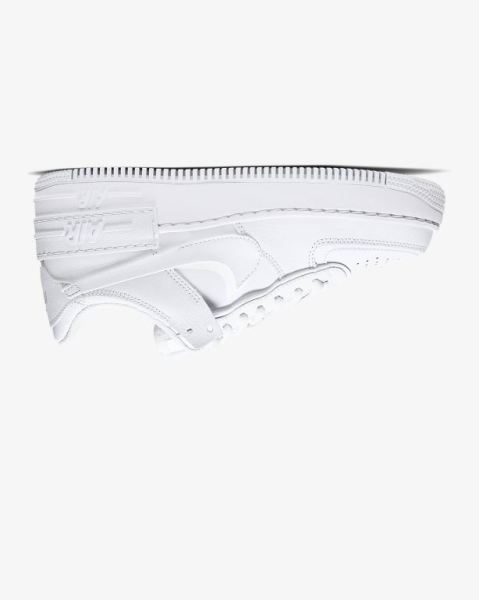 Nike Air Force 1 Shadow Kadın Ayakkabı White/White/White | GBYAO9631