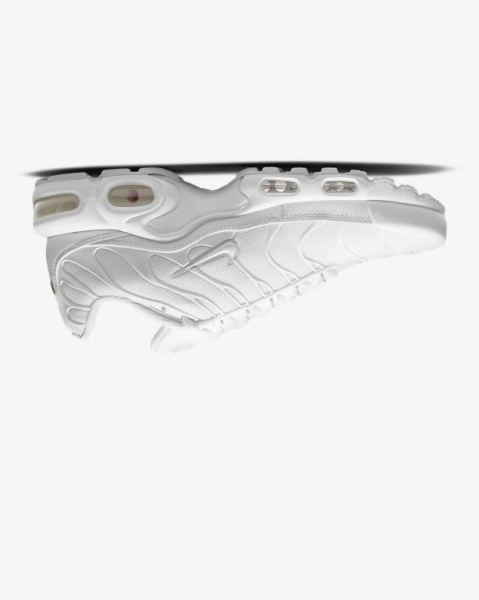 Nike Air Max Plus Kadın Ayakkabı White/Platinum/White | QVBHW4372