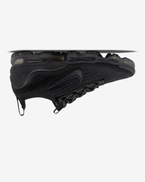 Nike Air VaporMax 2021 Flyknit Kadın Ayakkabı Black/Metal Silver/Black | IOXHT8176