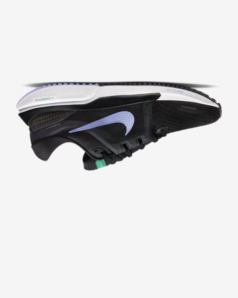 Nike Air Zoom Vomero 16 Kadın Yol Koşu Ayakkabısı Black/Green/Light | LHIRC6701