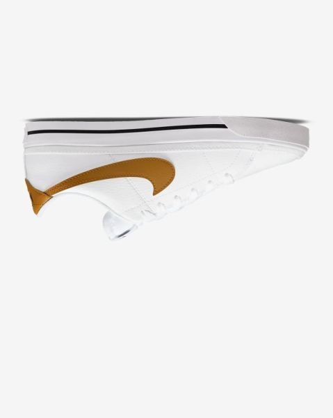 Nike Court Legacy Next Nature Kadın Ayakkabı White/Black/Gold | OKZAT4237