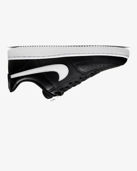 Nike Court Vision Low Kadın Ayakkabı Black/White | SHBVP4236