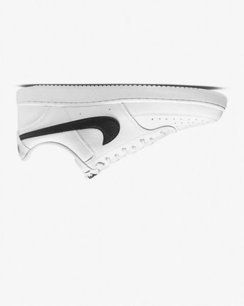 Nike Court Vision Low Next Nature Erkek Ayakkabı White/White/Black | VCLZK6417