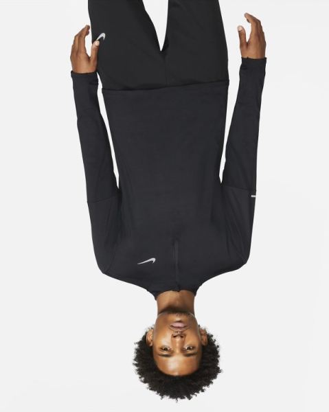 Nike Dri-FIT Element Erkek Üstler Siyah | PJKTQ8642