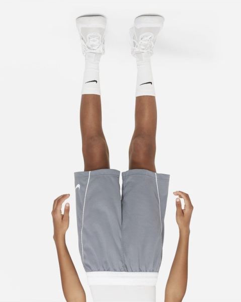 Nike Dri-FIT Erkek Çocuk Şort Grey/White/White | PJMZK3067