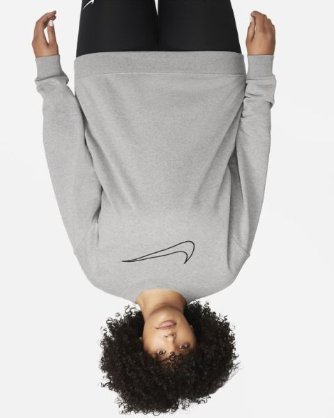 Nike Dri-FIT Get Fit Kadın Sweatshirt Koyu | ODMEC4937