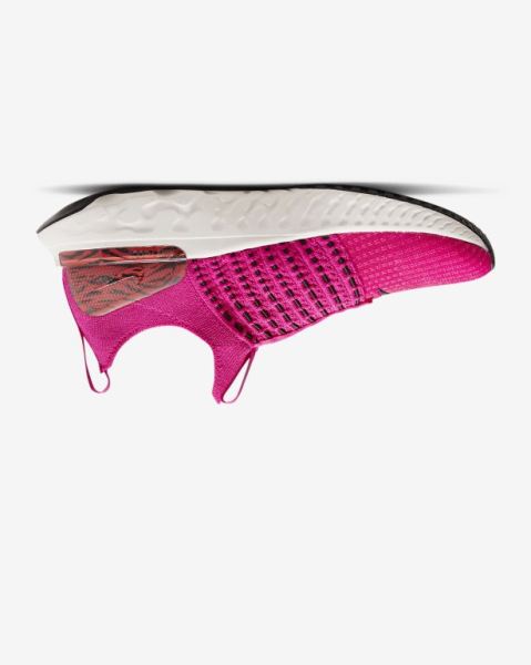 Nike React Phantom Run Flyknit 2 Kadın Yol Koşu Ayakkabısı Pink/Red/Black | AIGRX8142