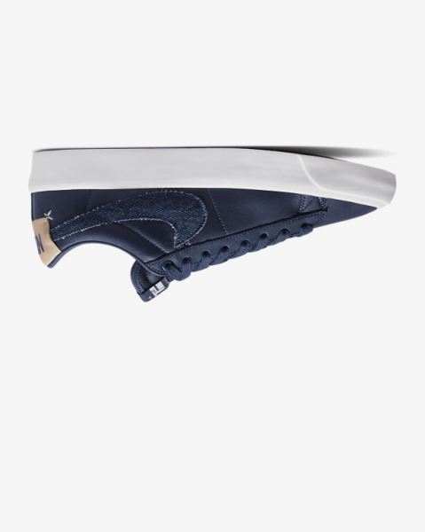 Nike SB Zoom Blazer Low Pro GT Premium Erkek Kaykay Ayakkabısı Navy/White/Light Brown/Navy | NODJF3182
