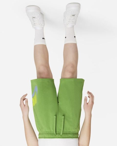 Nike Sportswear Club Fleece Erkek Çocuk Şort Chlorophyll/Chlorophyll | KJUTY7396
