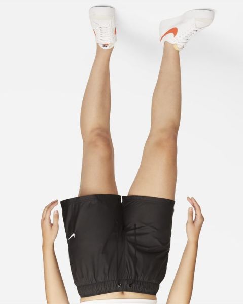 Nike Sportswear Essentials Kadın Şort Black/White | SBOKY3516