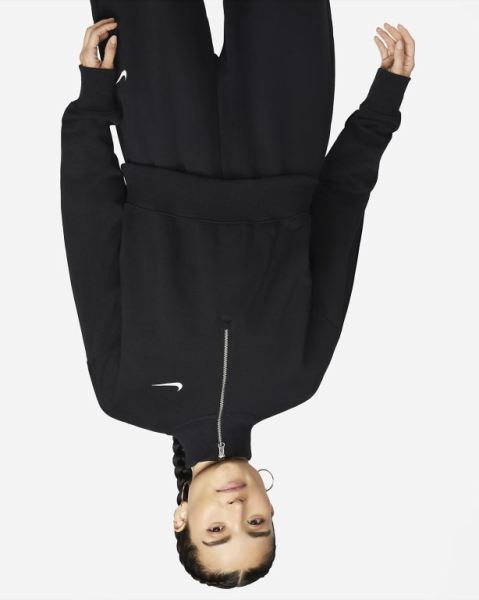 Nike Sportswear Phoenix Fleece Kadın Sweatshirt Siyah | XQKUY6523