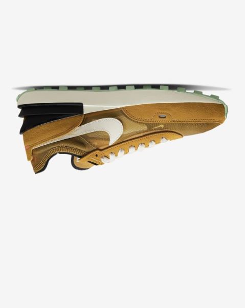 Nike Waffle One Kadın Ayakkabı Gold/Black/Green | LNISB1873